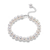 Bracelet en argent avec perles d'eau douce