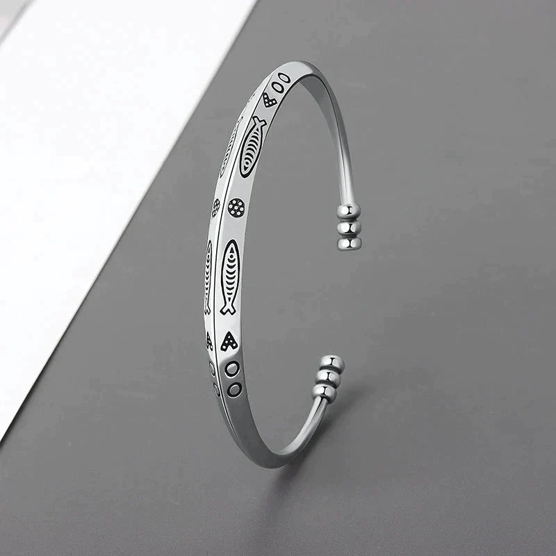 Bracelet en poisson Koi prospère