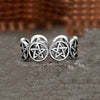 Bague Pentagramme Tibétaine