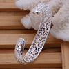 Bracelet en argent filigrané