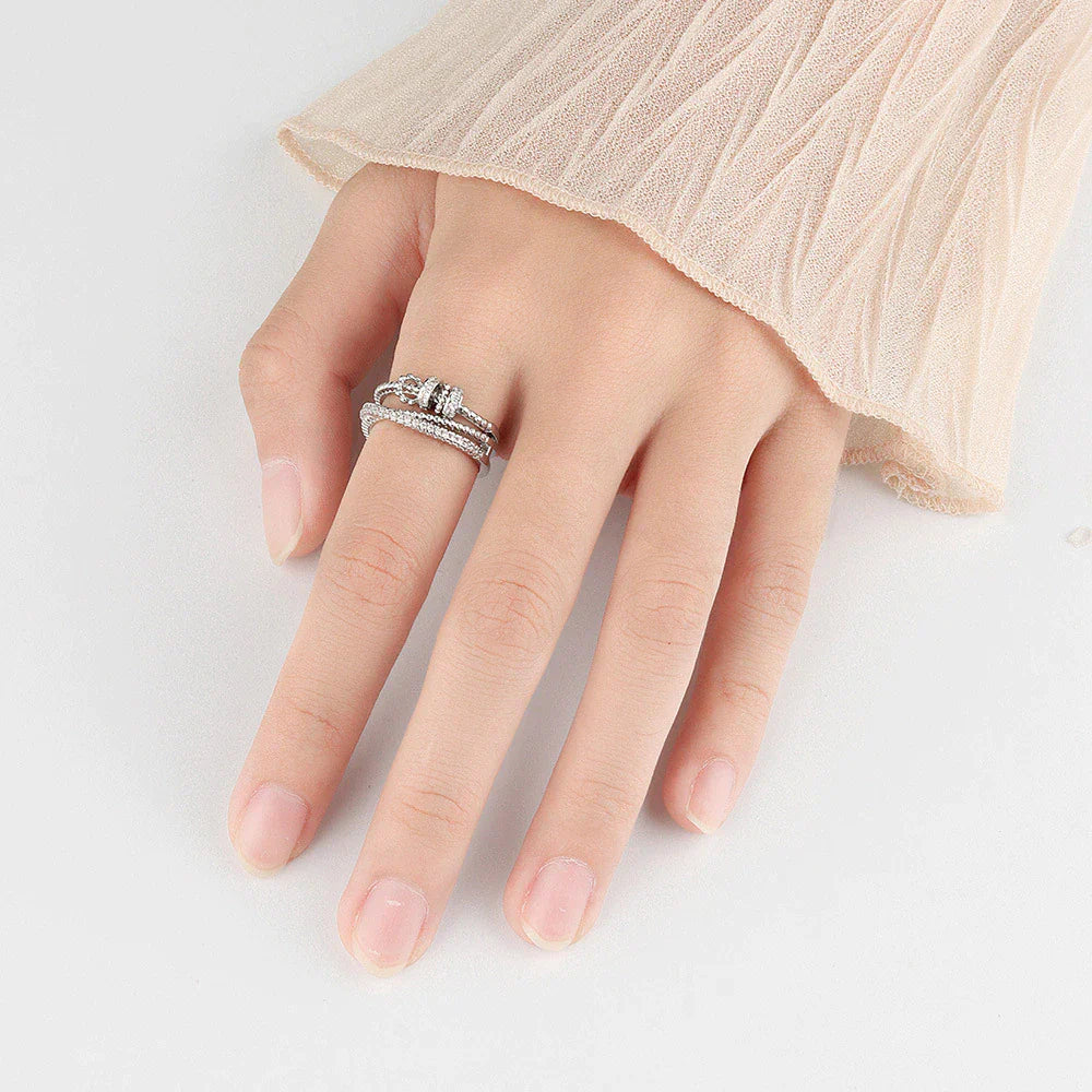 Bague Zirkonium Zappel