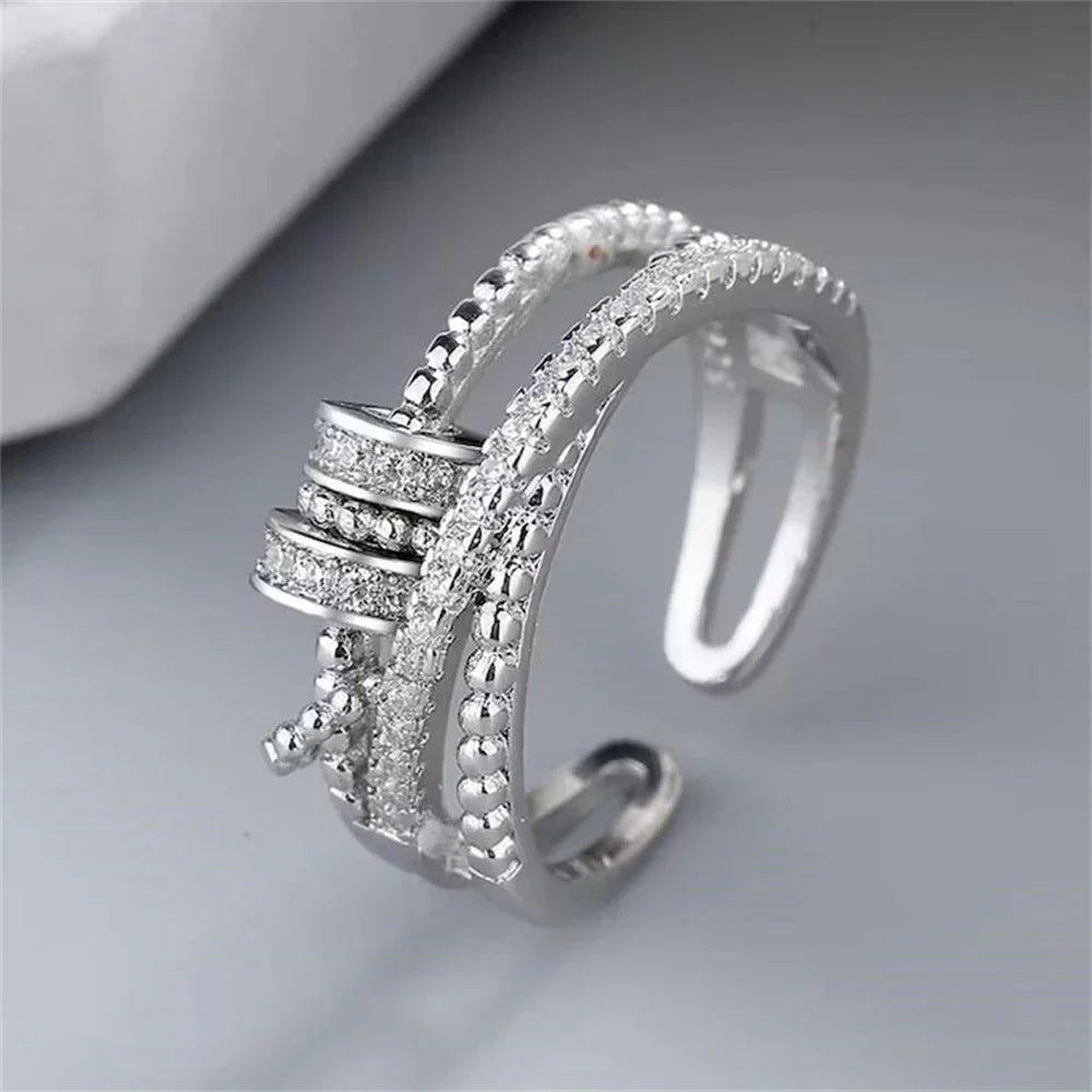 Bague Zirkonium Zappel