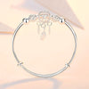 Bracelet attrape-rêves en argent
