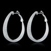 Boucles d'oreilles Europa en argent fin