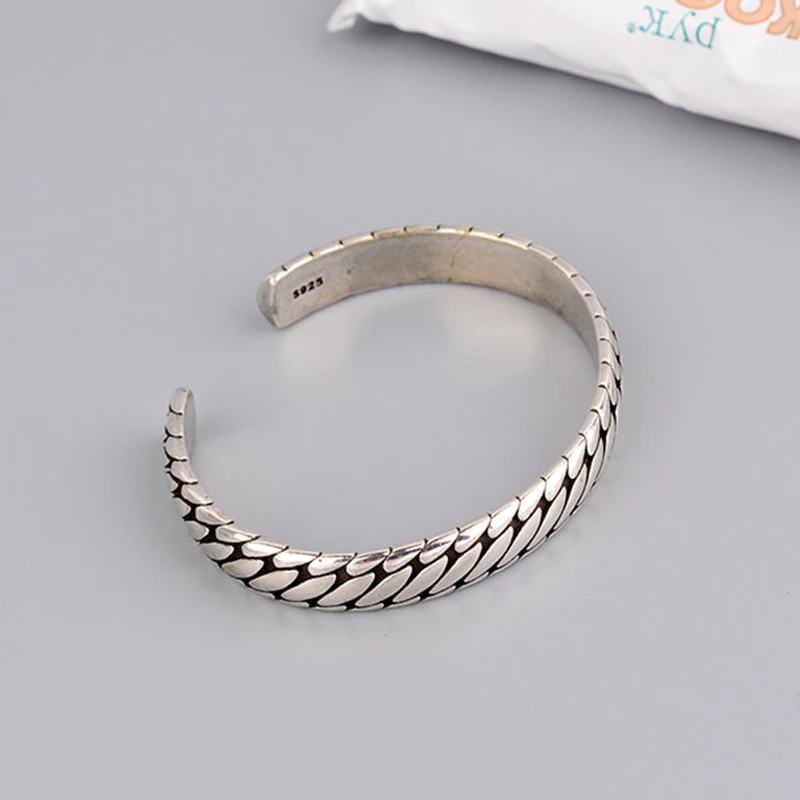 Bracelet en argent urbain unique