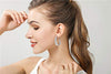 Boucles d'oreilles Europa en argent fin