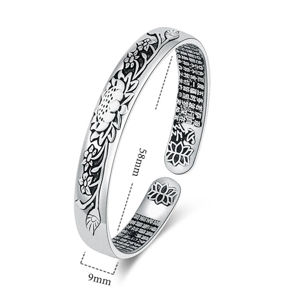 Bracelet Lotus en Argent Sérénité