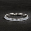 Bracelet élégant en argent 925 avec des cristaux