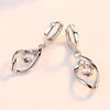 Boucles d'oreilles rétro en argent 925