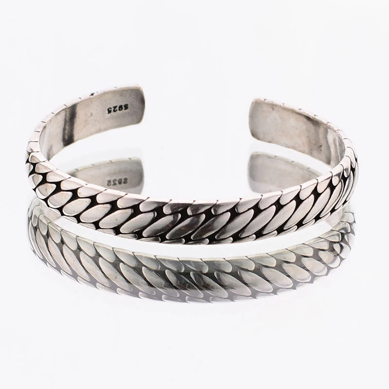 Bracelet en argent urbain unique