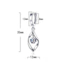 Boucles d'oreilles rétro en argent 925