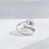 Bague à yeux de diable ajustable