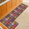 Tapis de Cuisine Antidérapant Moderne – Tapis de Zone à Imprimé Géométrique pour Salle de Bain, Balcon, Couloir et Espaces de Vie