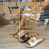 Sandales de Voyage Boho LuxeStride | Sandales de plage élégantes à double boucle avec un motif de cœur pour un confort et un style ultimes
