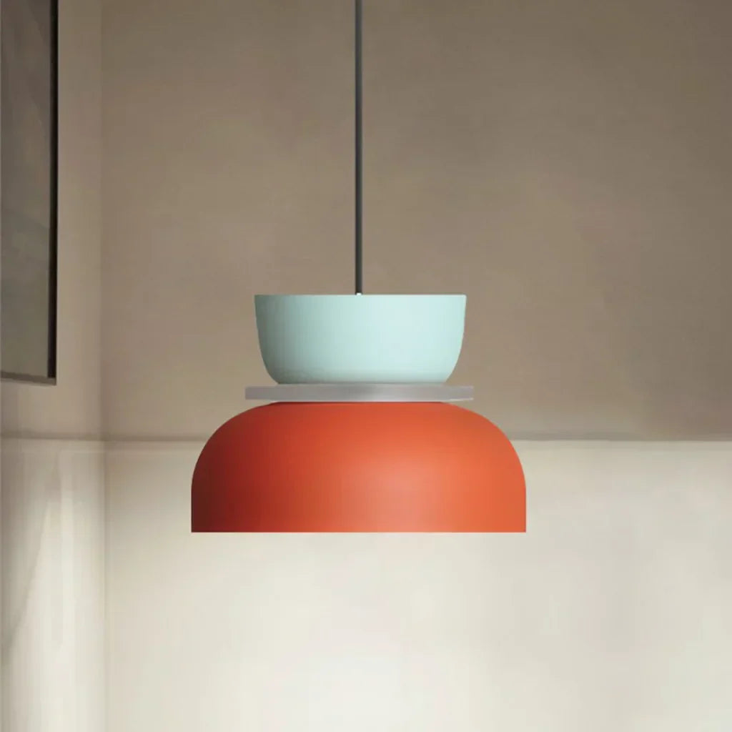 Suspension en Bloc de Couleurs Nordic - Lampe Suspendue Moderne pour Cuisine et Salle à Manger