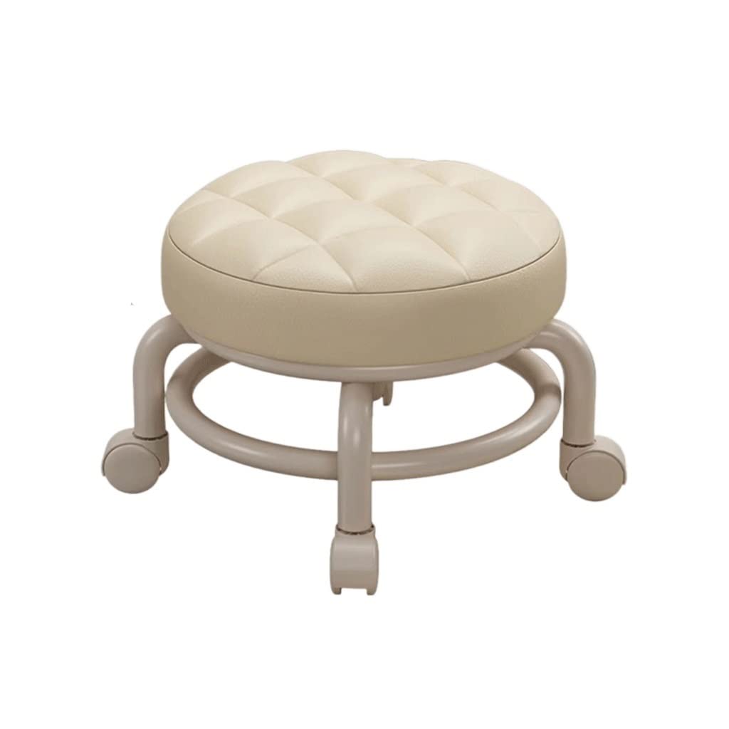 Tabouret Bas Roulant Multi-Fonctionnel – Siège Universel avec Roues pour Changer de Chaussures et Plus