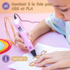 3D Pen | Observez votre petit artiste créer facilement de la magie colorée en 3D