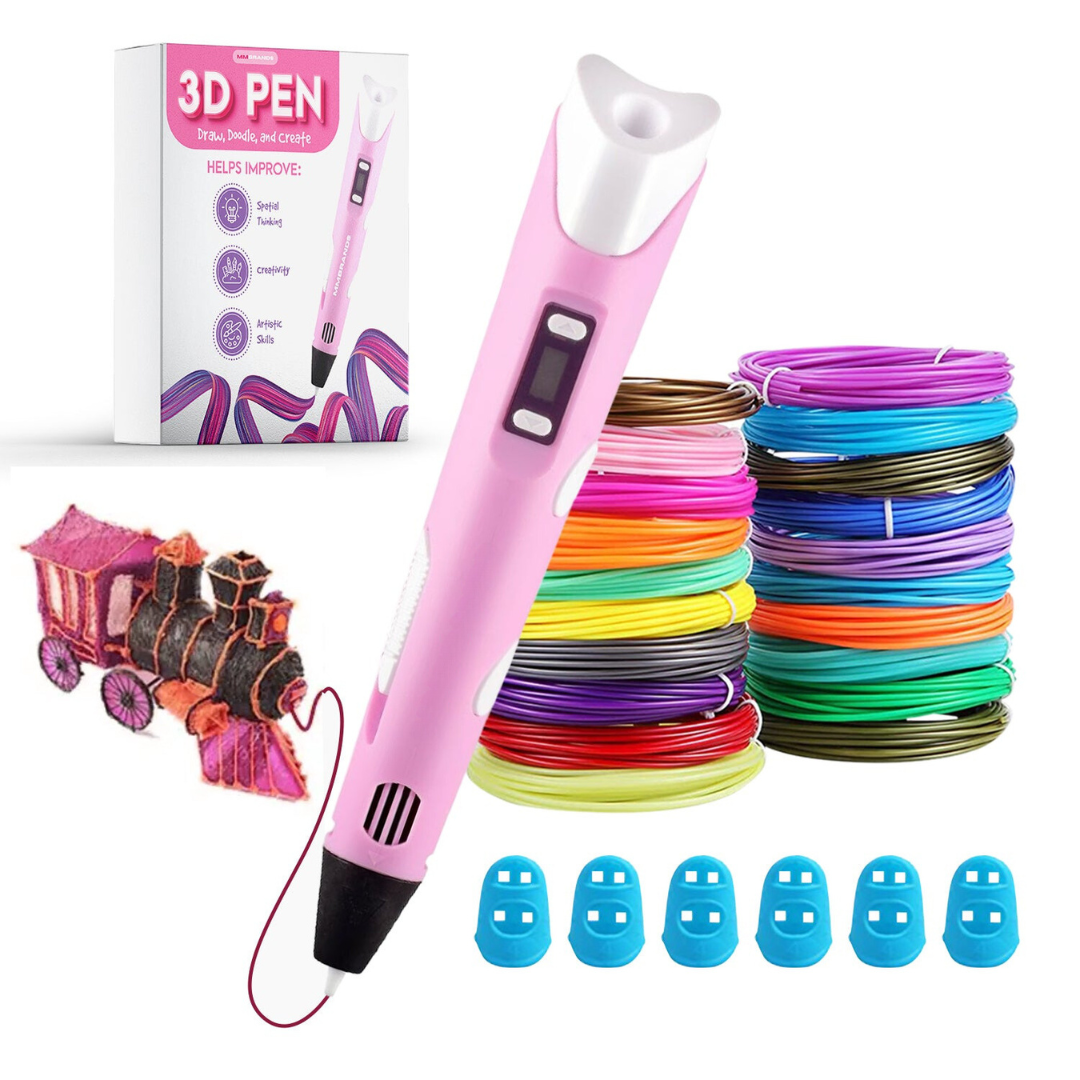 3D Pen | Observez votre petit artiste créer facilement de la magie colorée en 3D