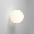 Applique murale LED moderne en verre dépoli avec globe 1 lumière