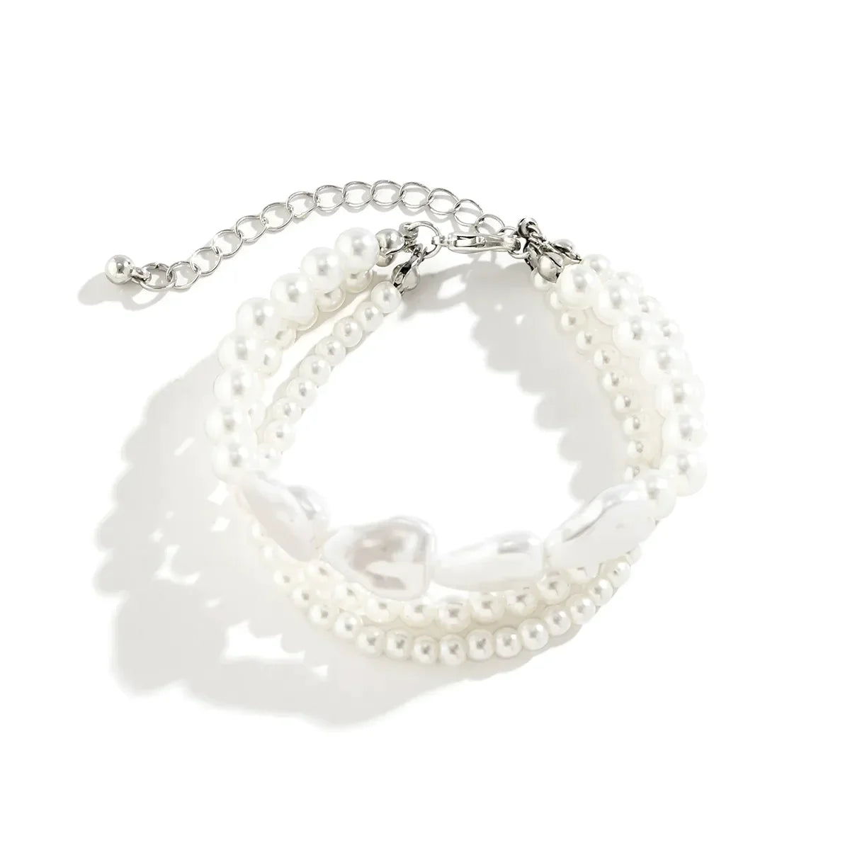 Bracelet en couches Élégance de Perles