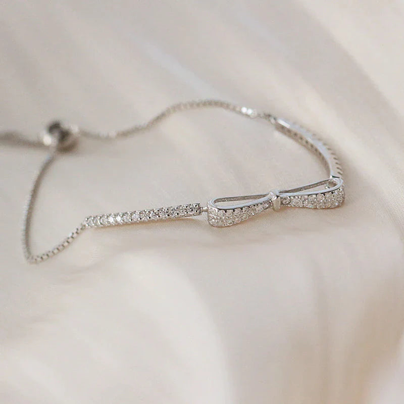 Bracelet de tennis avec zirconia en argent