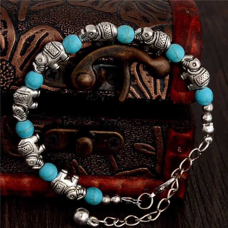 Bracelet Élégant en Éléphant