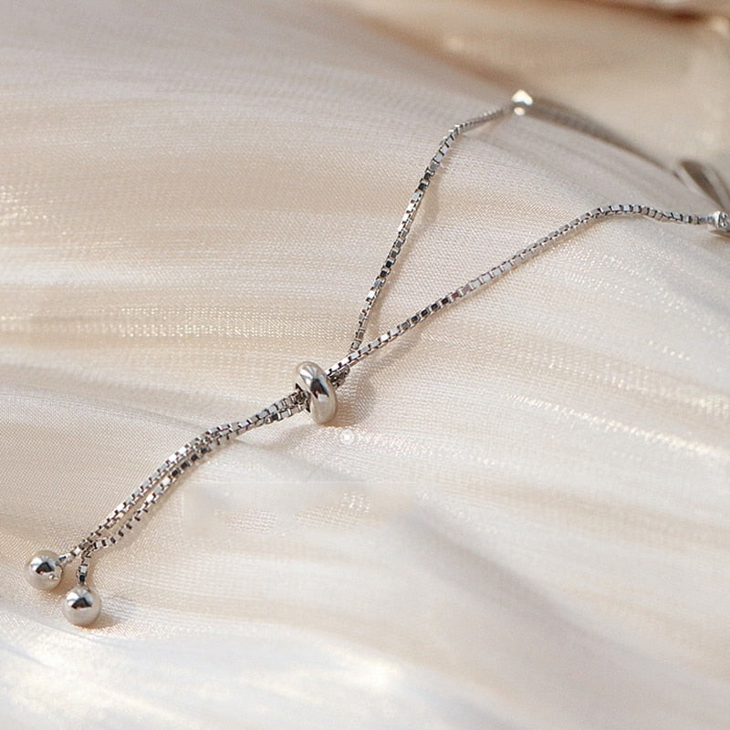 Bracelet de tennis avec zirconia en argent