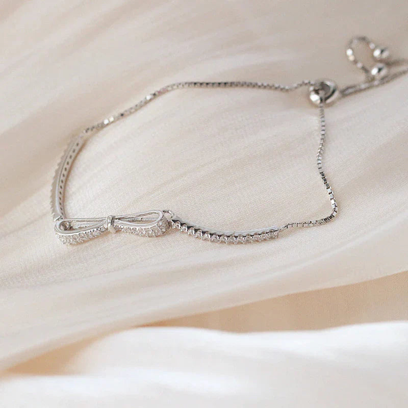 Bracelet de tennis avec zirconia en argent