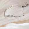 Bracelet de tennis avec zirconia en argent