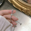 Bracelet de tennis avec zirconia en argent