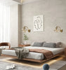 Applique Murale Moderne en Verre – CrystalGlow