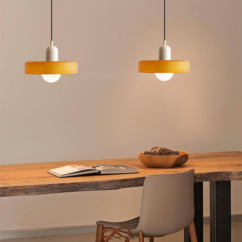 Suspension colorée de style Bauhaus - StiloGlas