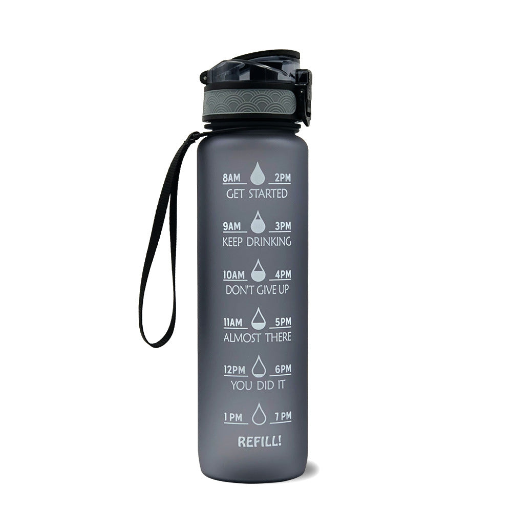 Bouteille d'eau avec repères de temps – HydraHero