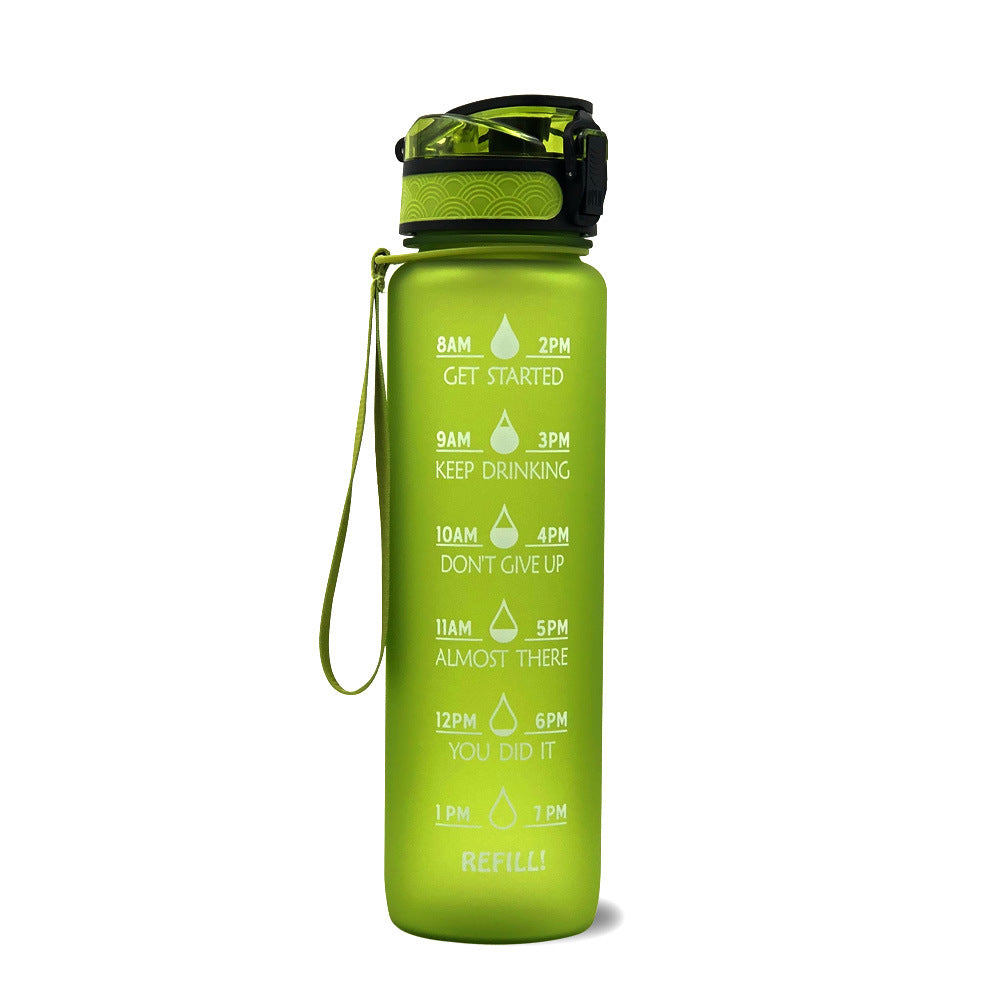 Bouteille d'eau avec repères de temps – HydraHero
