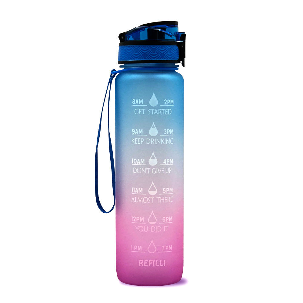 Bouteille d'eau avec repères de temps – HydraHero