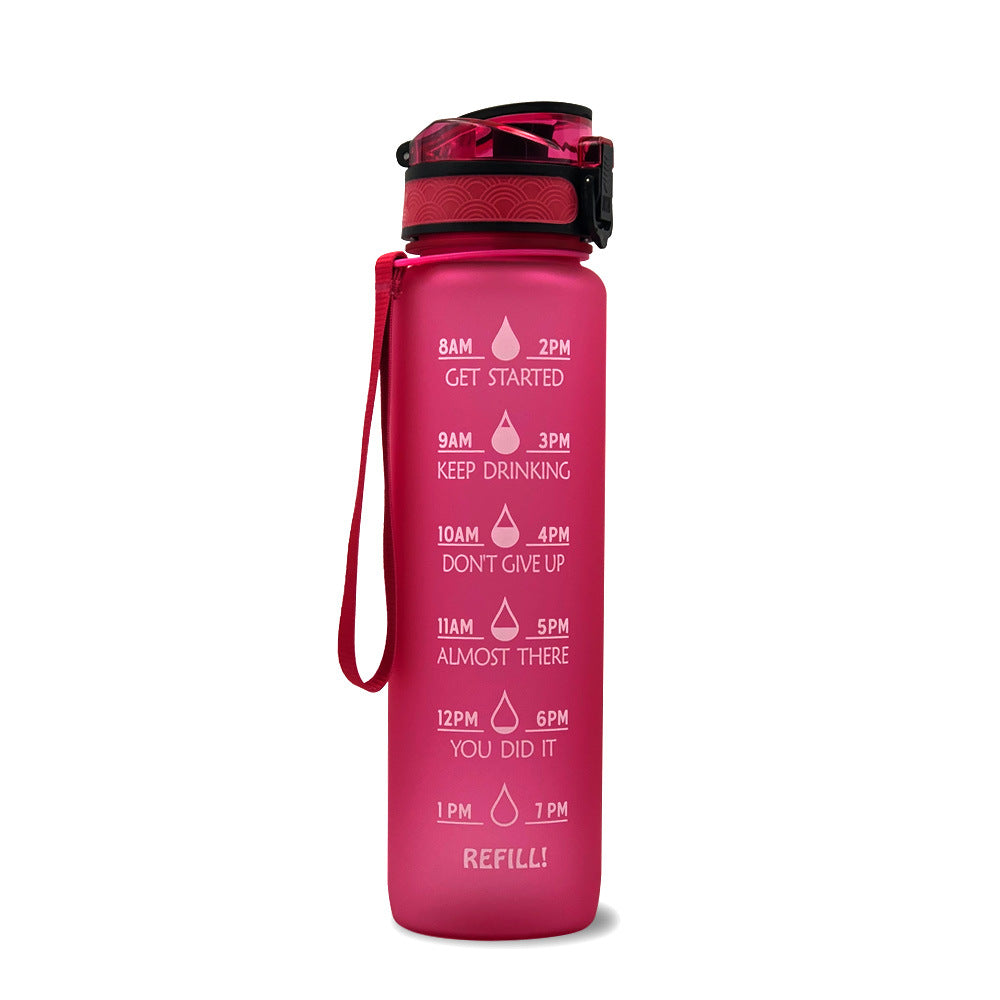Bouteille d'eau avec repères de temps – HydraHero