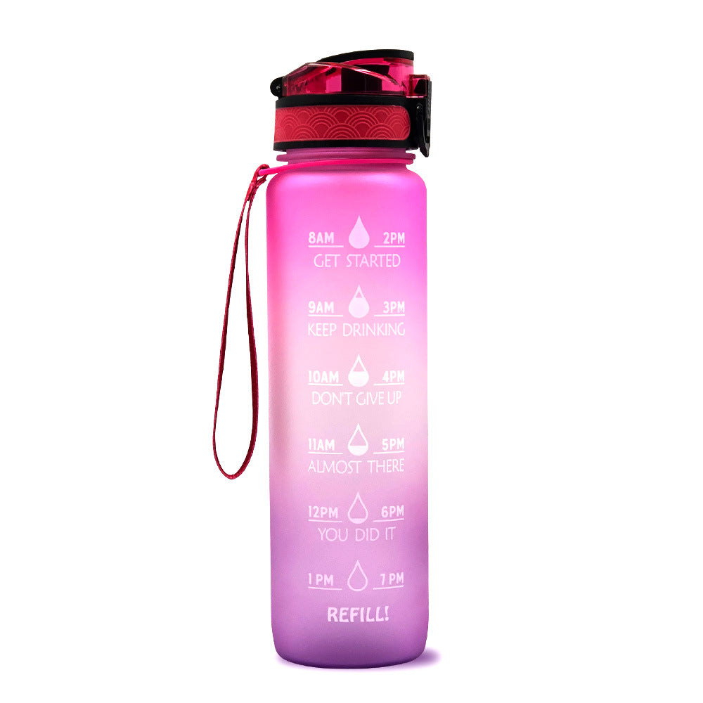 Bouteille d'eau avec repères de temps – HydraHero
