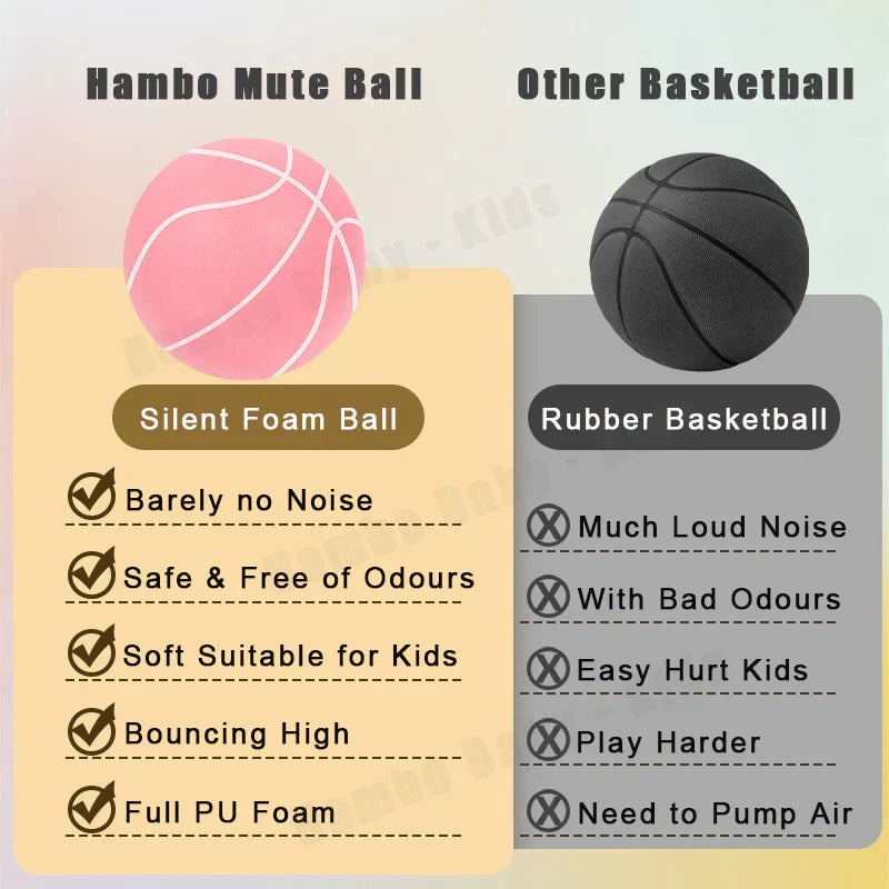 Basketball silencieux pour des entraînements et des jeux sans bruit – SilentBounce