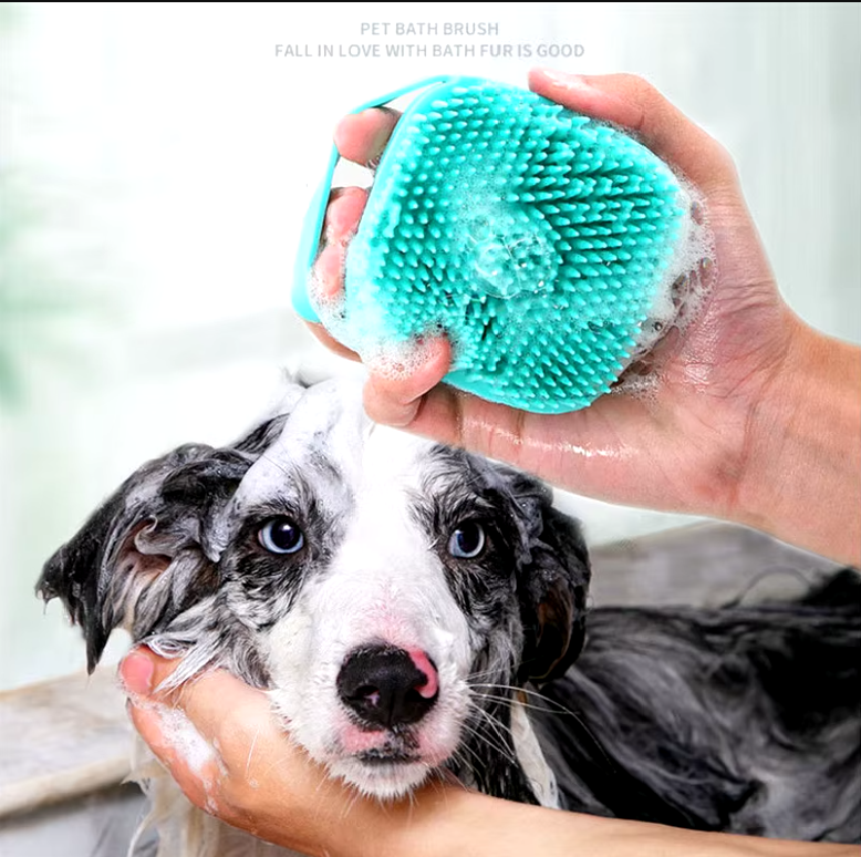 Brosse de Lavage pour Chiens – Pour une expérience de bain relaxante
