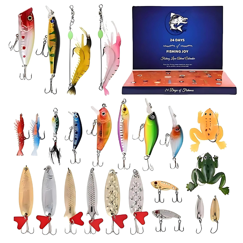 FishingMaster Advent Calendar - Ce calendrier de l'avent est conçu pour améliorer vos aventures de pêche