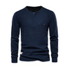 Chemise Heren à manches longues et col rond