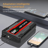LuxAuto Elite Démarreur de Voiture Portable | Booster d'urgence et chargeur de batterie mobile pour camping-car 12V, idéal pour les voyages