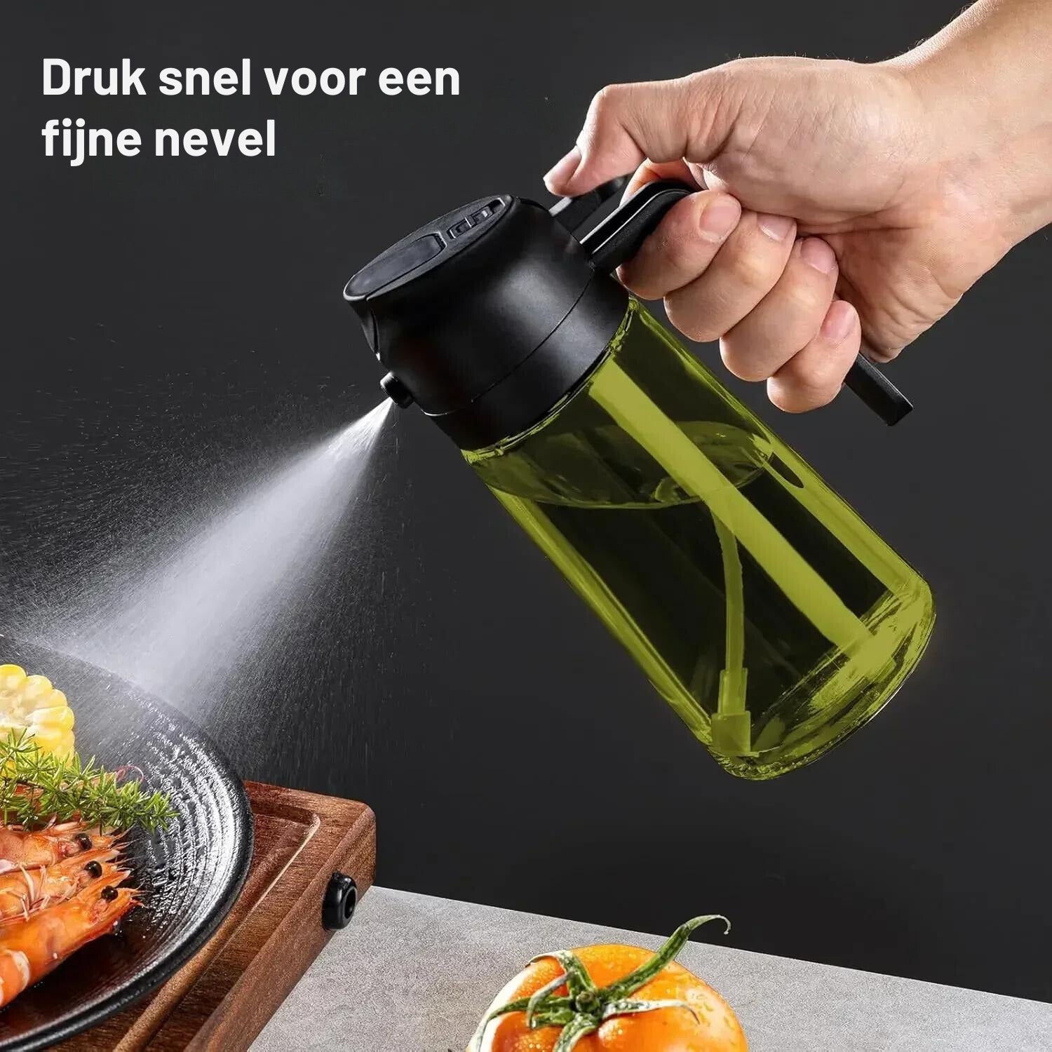Spray d'Huile Sain – Pour une préparation efficace et savoureuse