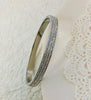 Bracelet avec incrustation de zircon