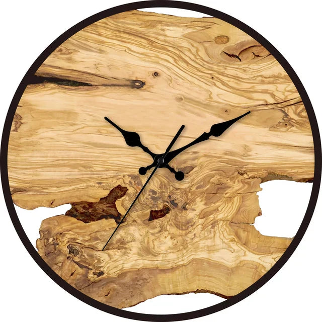 Acrylique transparent Wanduhr | Horloge murale moderne et silencieuse pour le salon et le bureau