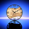 Acrylique transparent Wanduhr | Horloge murale moderne et silencieuse pour le salon et le bureau