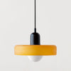 Suspension ColorLoop – Lampe suspendue Bauhaus artistique avec lumière chaude