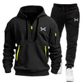 Ensemble de survêtement homme avec capuche et poches zippées