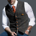 Veste sans manches élégante pour hommes - Confort Classique
