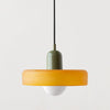 Suspension ColorLoop – Lampe suspendue Bauhaus artistique avec lumière chaude
